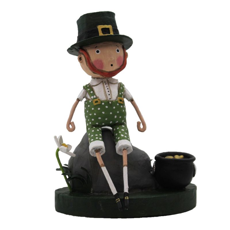 Lori Mitchell 5.75" Leprechaun Boy St. Patrick's Day  -  Decorative Figurines