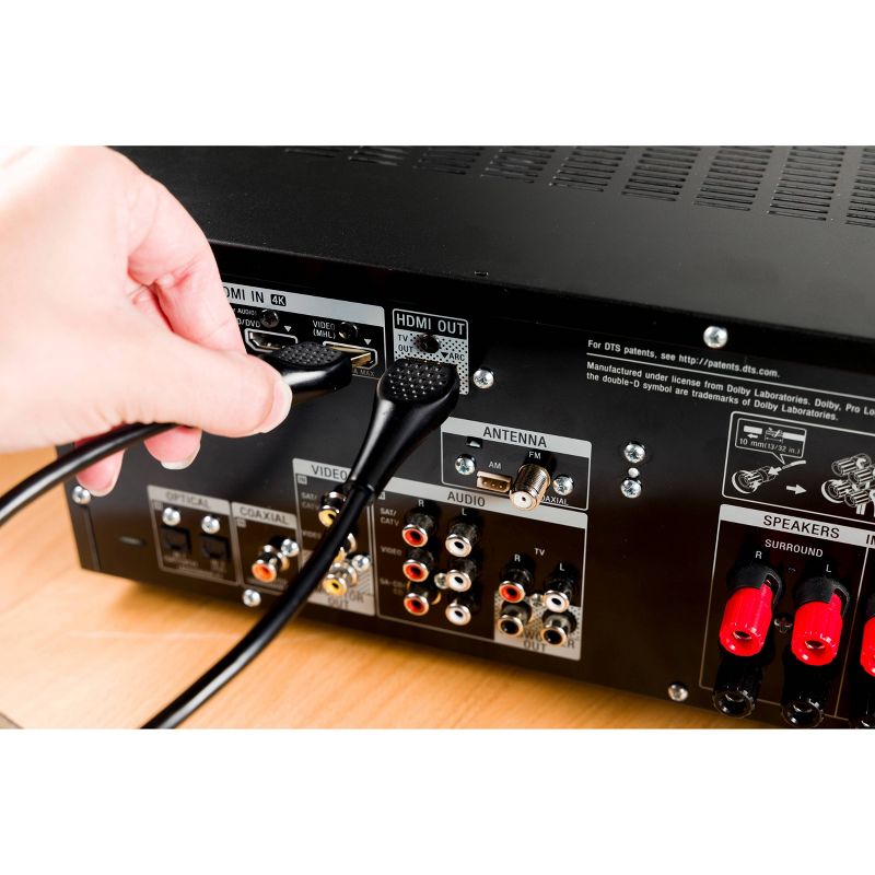 Philips 10' Basic HDMI High Speed Cable with Ethernet - Black