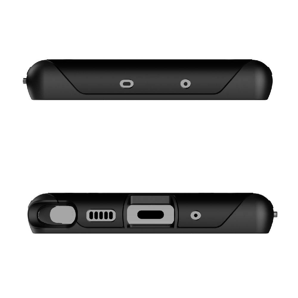 Moshi Vitros Clear Case for iPhone 11 - For Apple iPhone 11 Smartphone - Clear, Raven Black - High Gloss