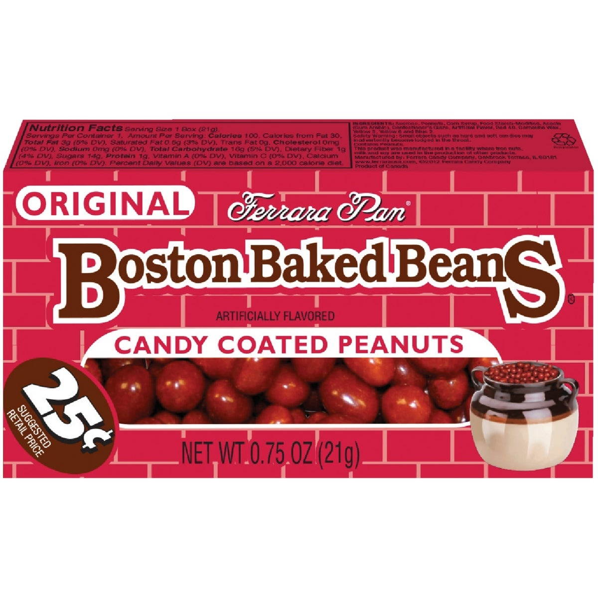 $0.25 BOSTON BAKED BEANS 00387