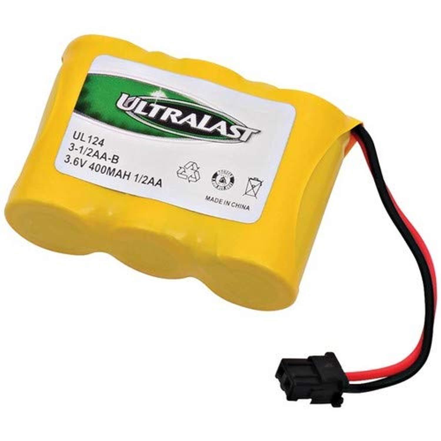 ultralast ul-124 cordless phone battery for sony, toshiba, uniden, panasonic