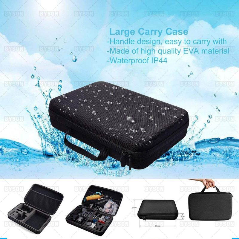 Ackmioxy 61 in 1 Action Camera Accessories Kit for GoPro Hero 9 8 7 6 5 4 Hero Session 5 Black Insta360 SJ4000 5000 6000 Xiaomi Yi DJI AKASO Campark Action Camera