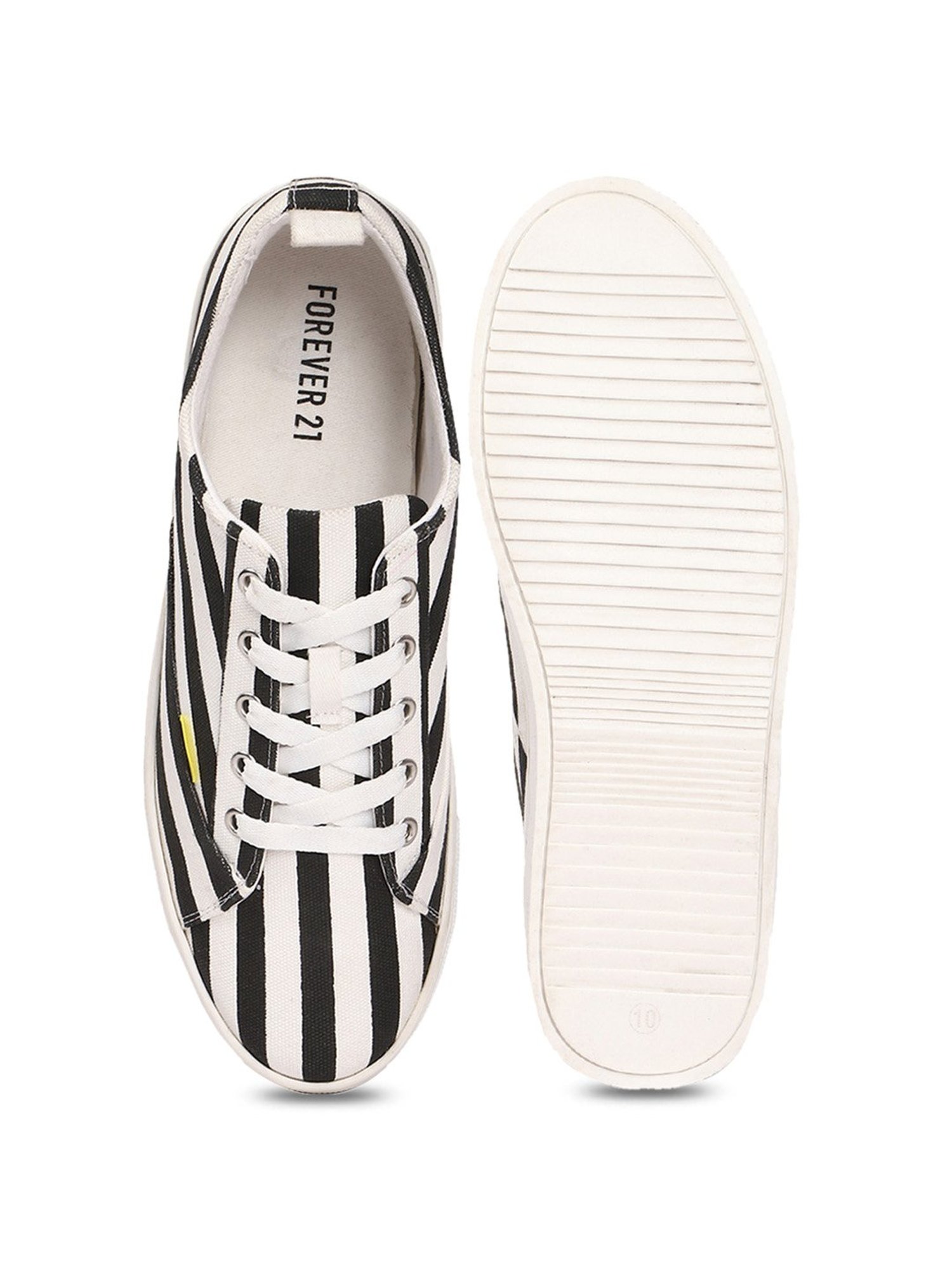 Forever 21 Men's White Casual Sneakers