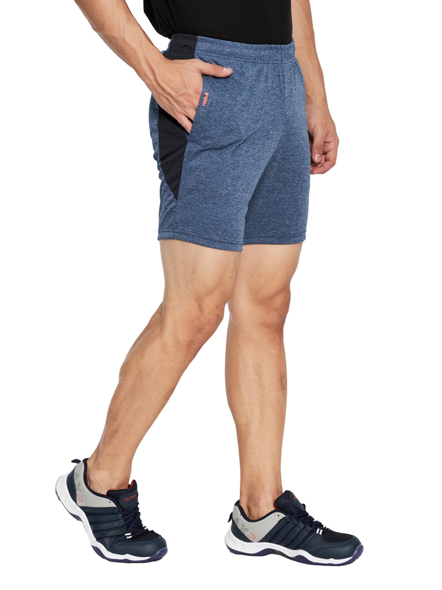 Rock.it Blue Polyester Shorts