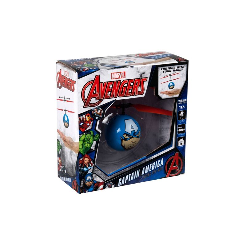 World Tech Toys Marvel Avengers Captain America IR UFO Ball Helicopter