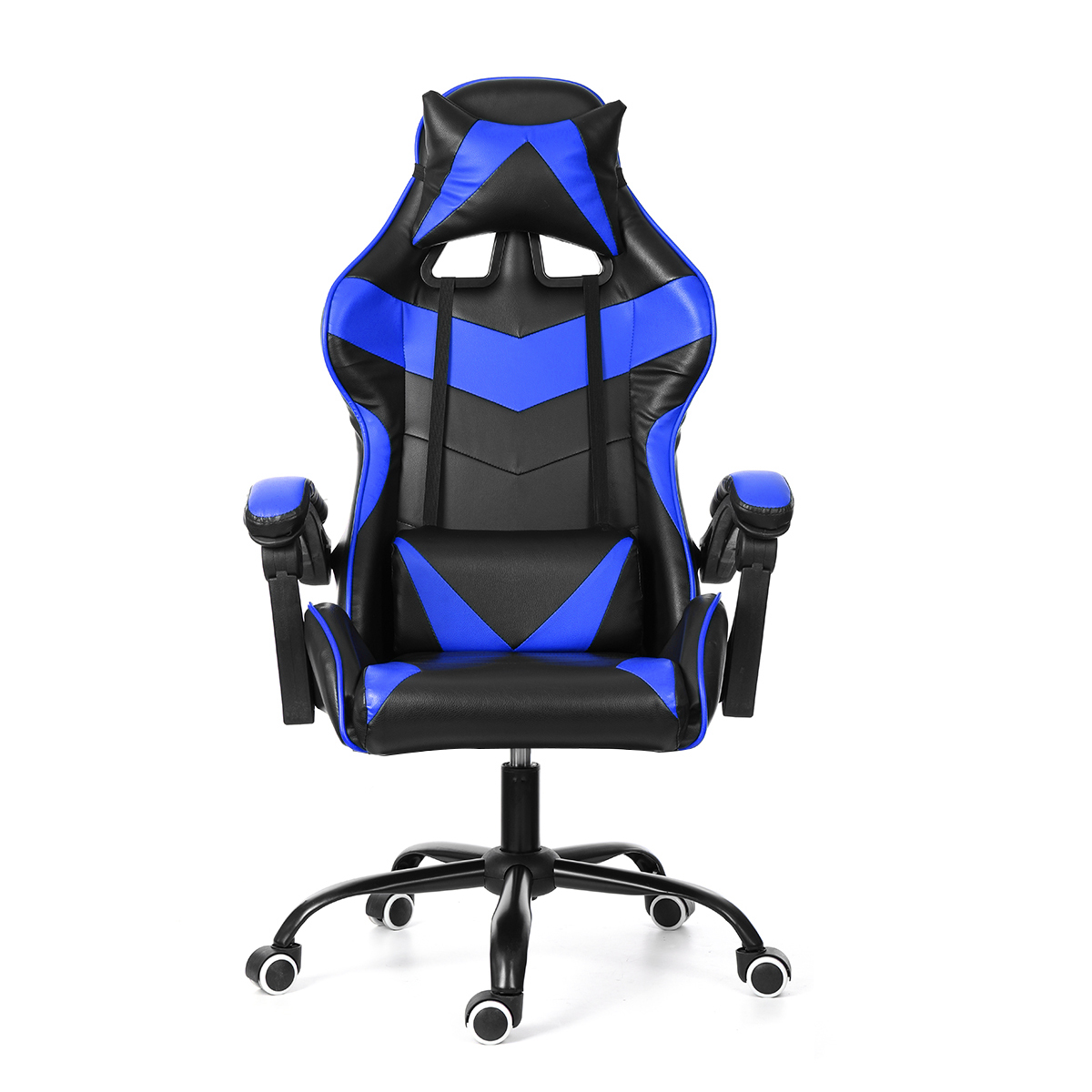 Executive Office Chair Racing Gaming Chair Leather Computer Recliner Swivel Lift