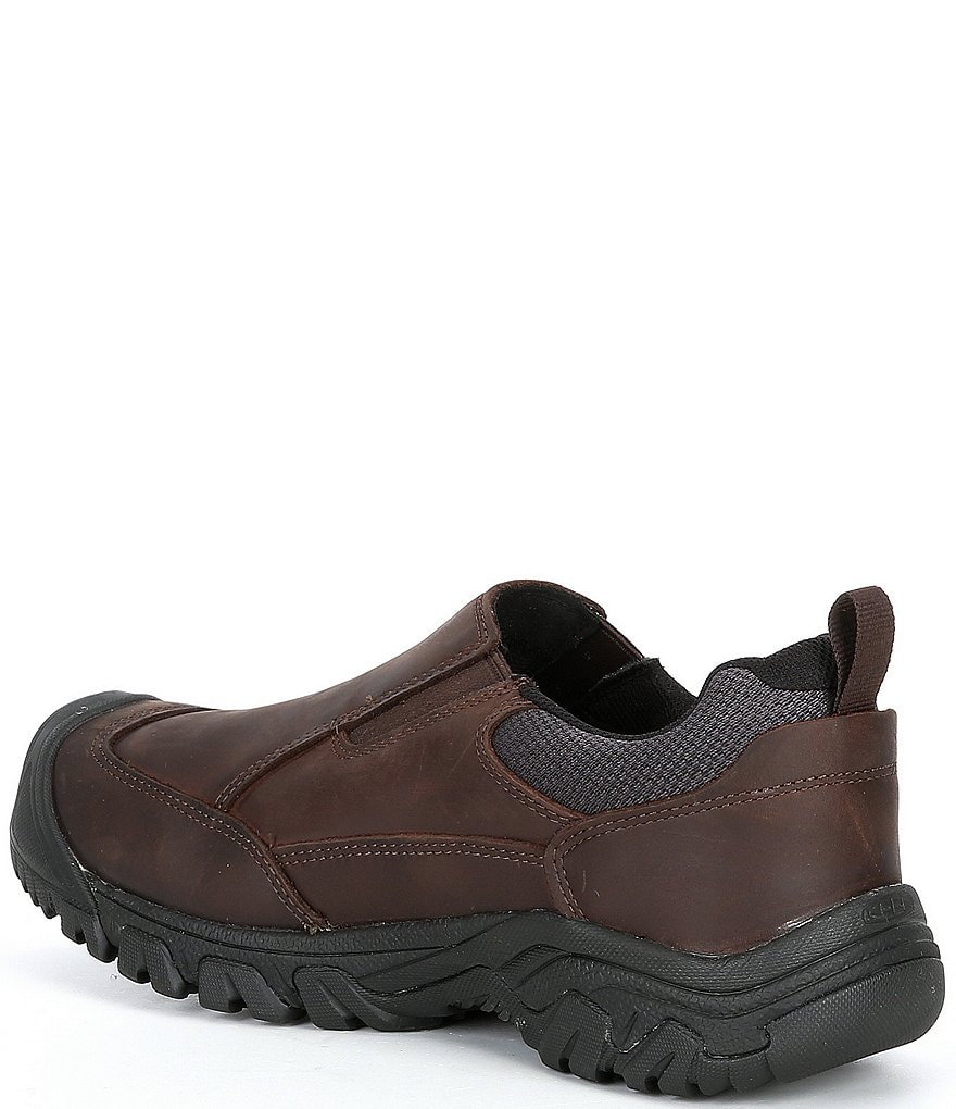 Keen Men's Targhee Waterproof Leather Slip-Ons