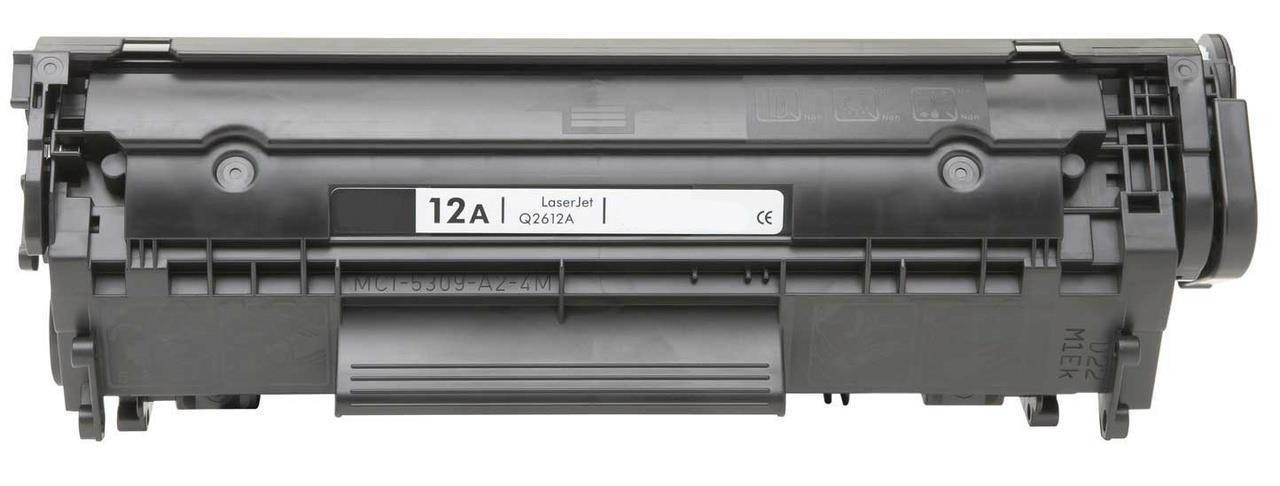 HouseOfToners Compatible Replacement for HP 12A (Q2612A) JUMBO Black Toner Cartridge - 100% More Yield