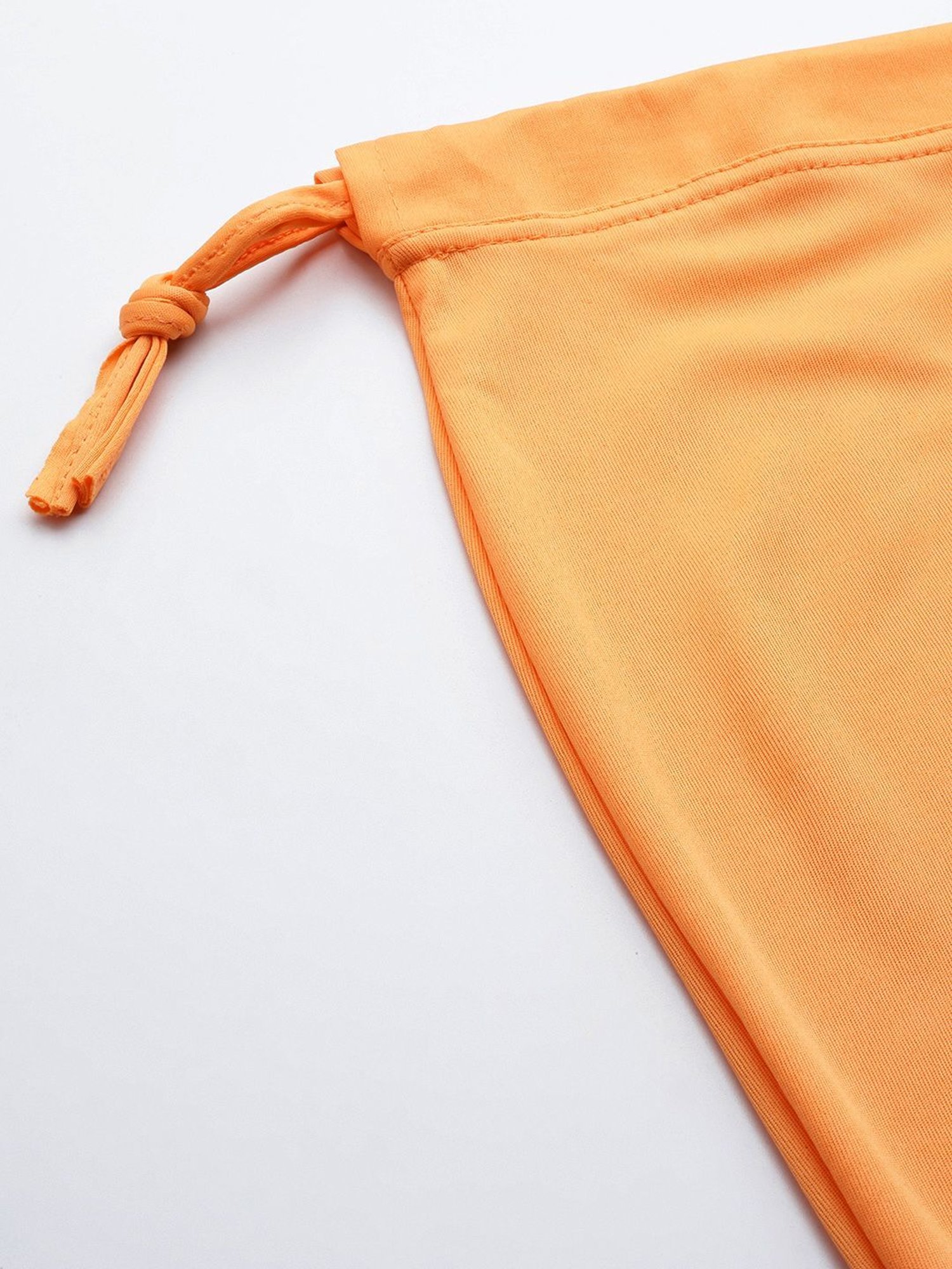 Ms.Lingies Yellow Plain Saree Shapewear