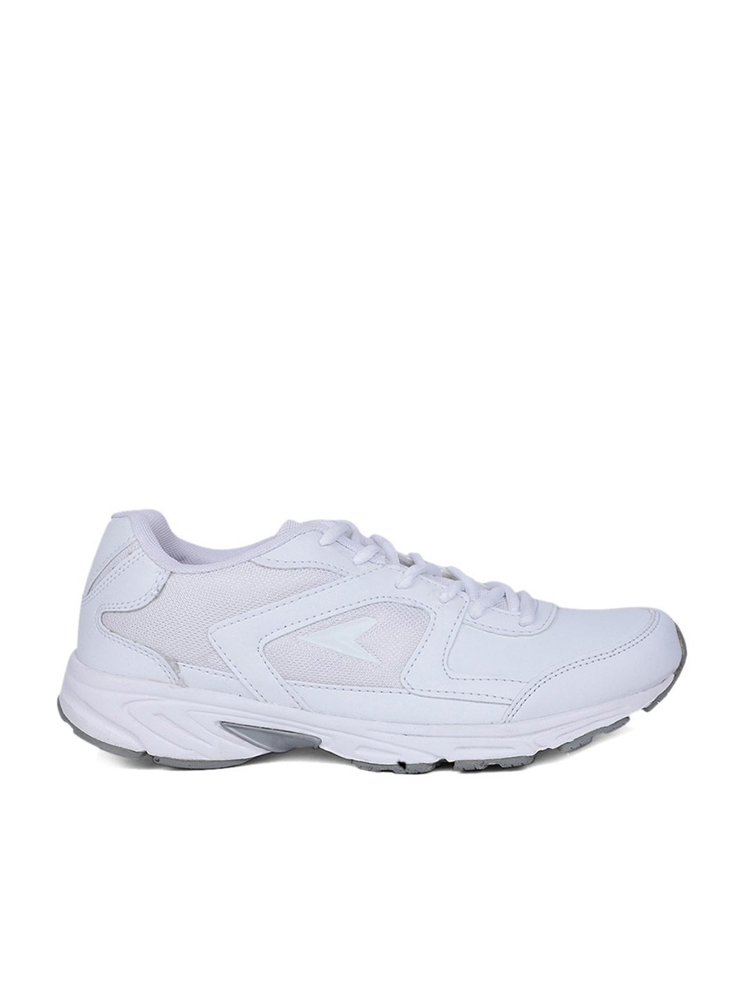 Power by Bata Men's White Running Shoes