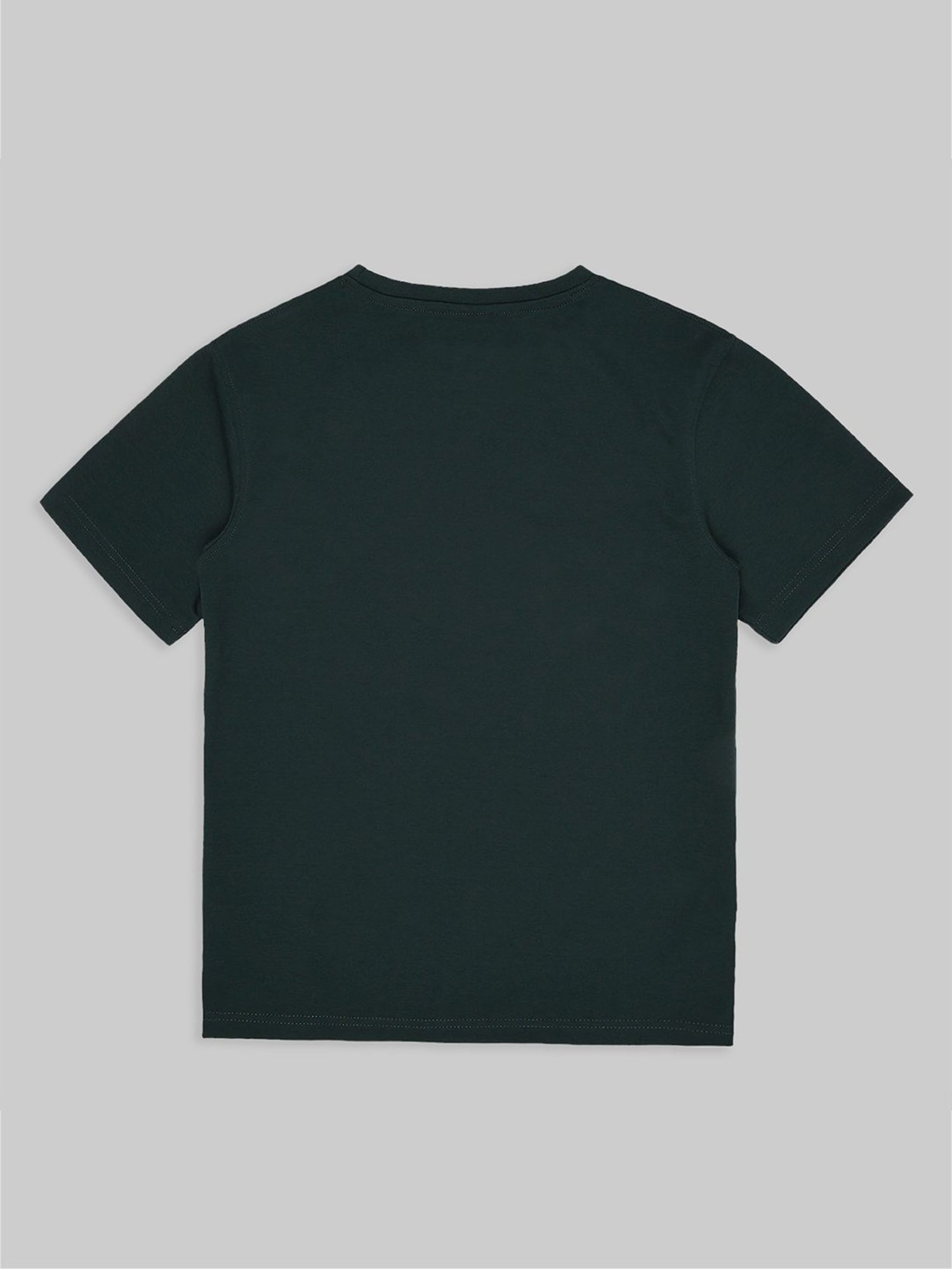 Pantaloons Junior Navy Cotton Printed T-Shirt