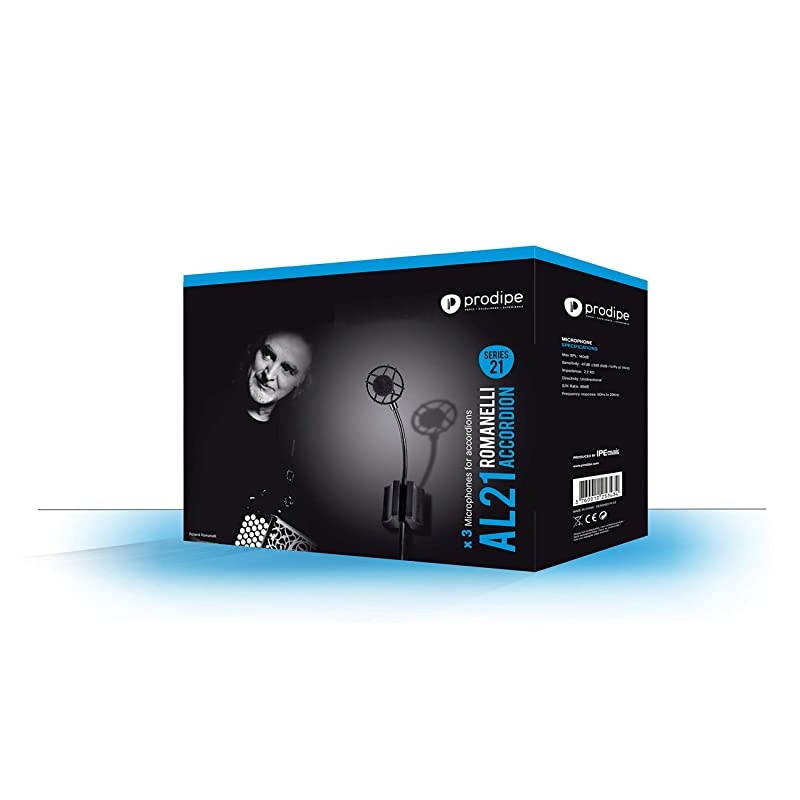 AL-21 Set of 3 Microphones for Accordion