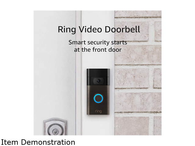 Ring Video Doorbell - Newest Generation, 2020 Release - 1080p HD Video, Improved Motion Detection, Easy Installation - Venetian Bronze