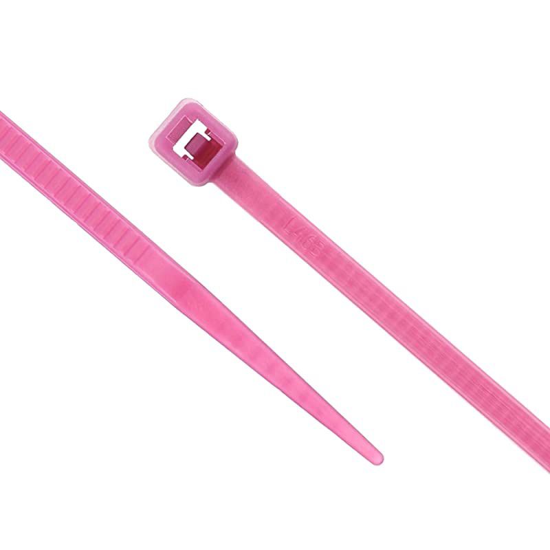 Inch Purple Miniature Nylon Cable Tie - 100 Pack