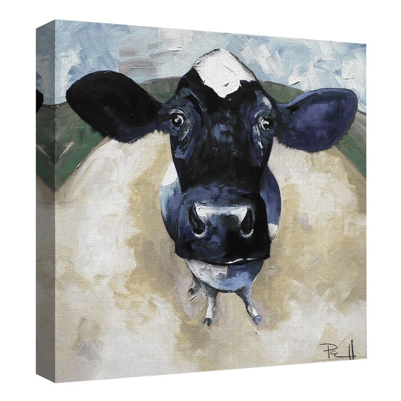 24"x24" Cow Tale Light By Sean Parnell Art On Canvas - Fine Art Canvas