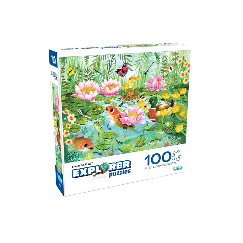 Buffalo Games Explorer: Life at the Pond Jigsaw Puzzle - 100pc