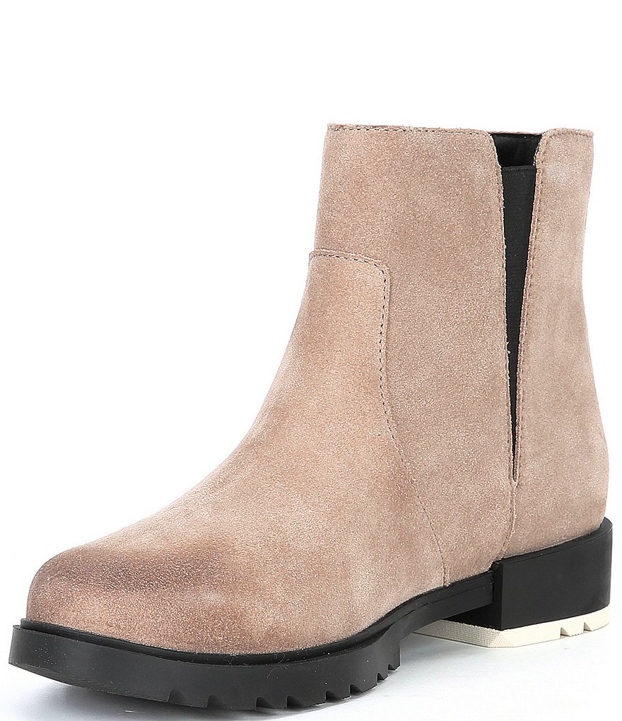 Sorel Emelie II Zip Waterproof Suede Booties