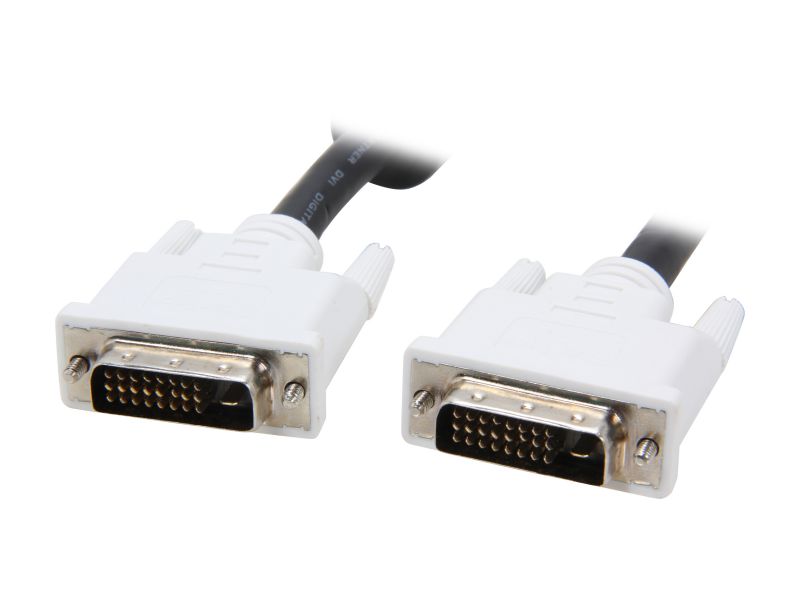 DAT 7321D Black Male to Male One DVI-D to DVI-D Single Link Cable