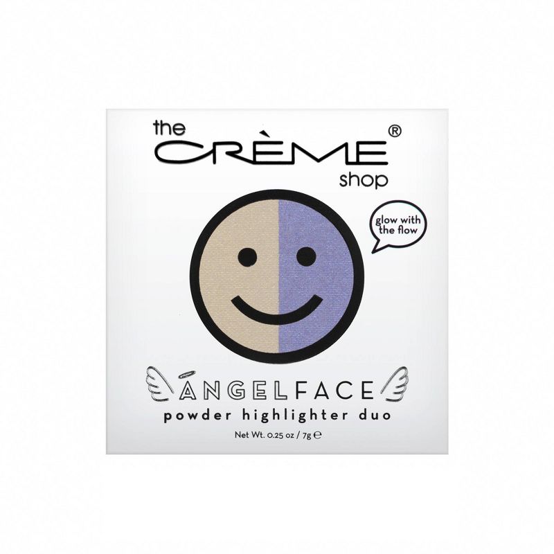 The Crème Shop Angel Face Duo Powder Highlighter Duo Glow with The Flow