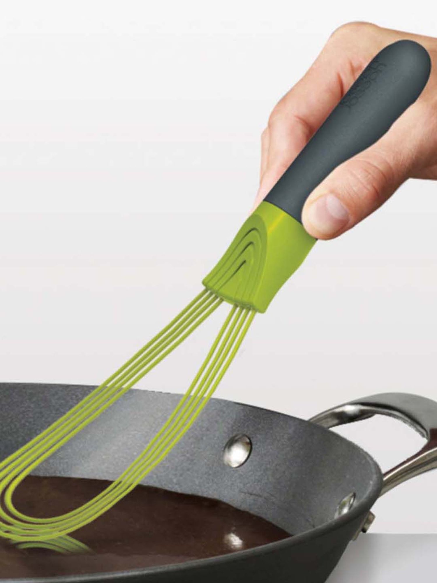 JOSEPH JOSEPH Green Plastic 9 cm Twist Whisk - Set of 1
