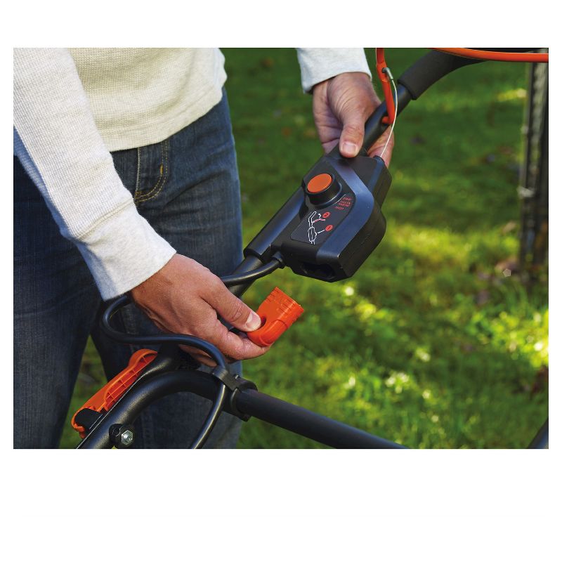 14" 120 Volts, 60Hz, 8 Amp, 960 Watts Corded Electric Lawnmower - Green - Earthwise