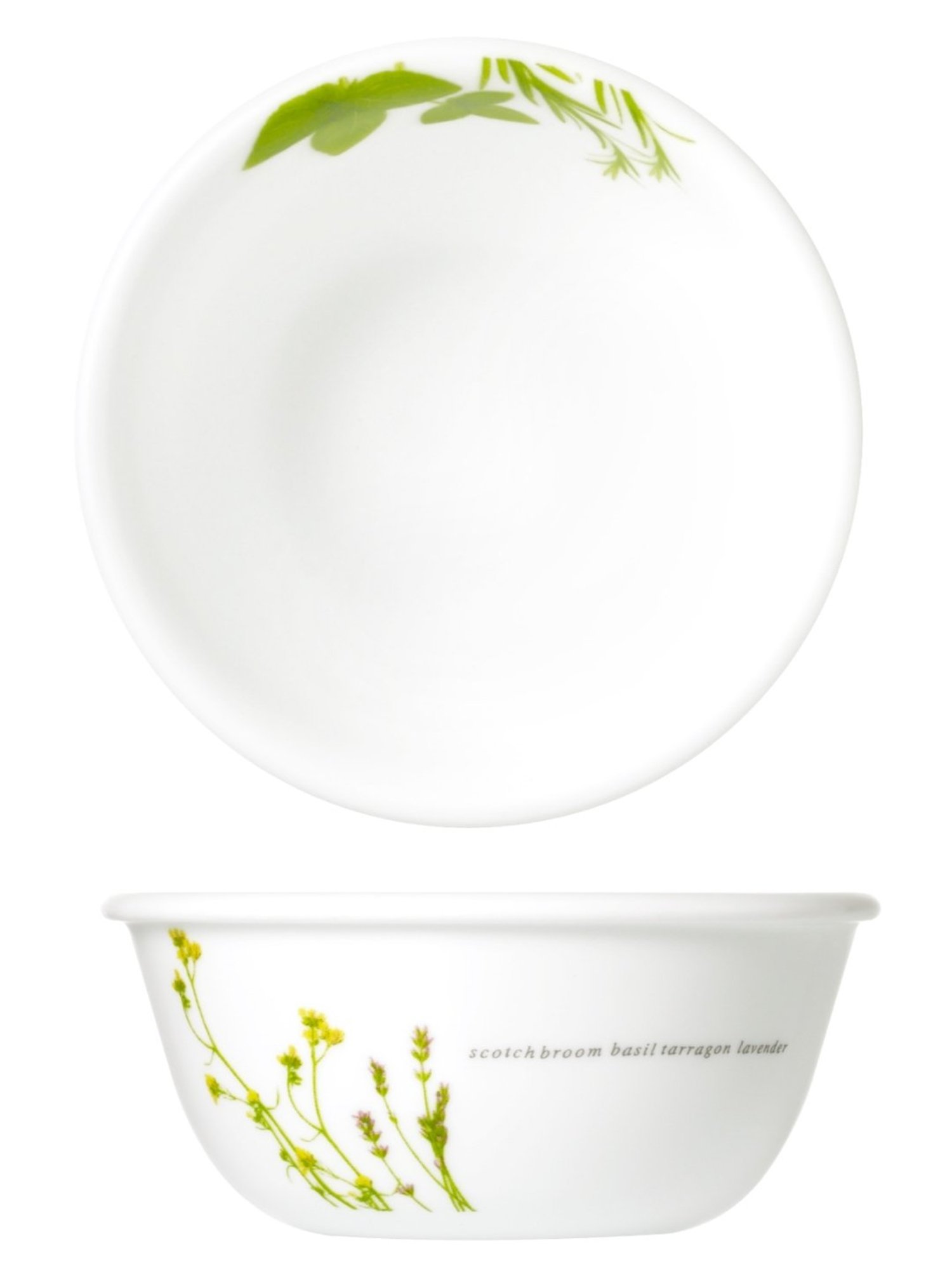 Corelle Asia European Herbs 177ml Katori Pack of 6