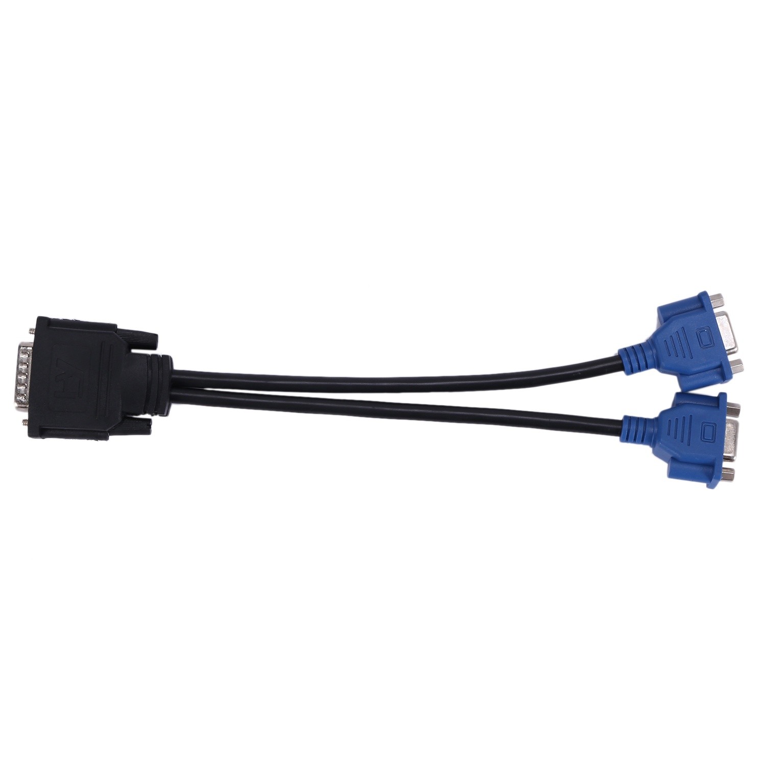 Dms-59 Pin Male To Dual Vga Female Y Splitter Adapter Cable