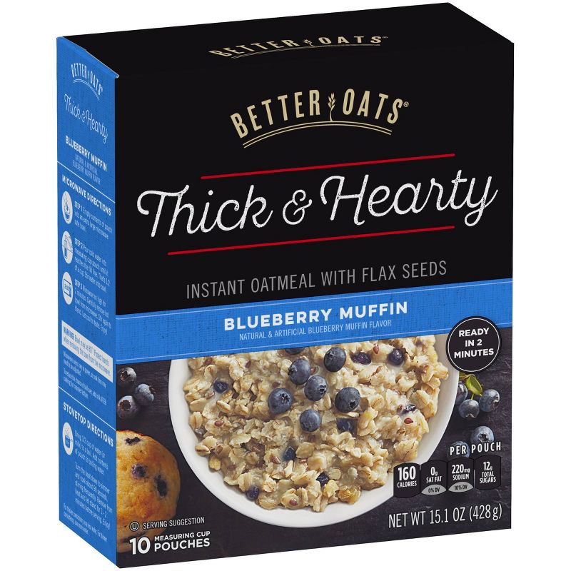 Better Oats Blueberry Muffin - 15.1oz