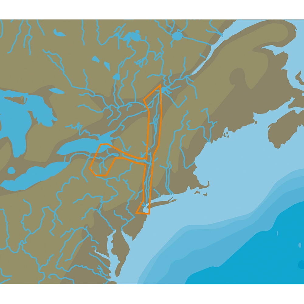 C-MAP NT+ NA-C333 Hudson Champlain & Erie Barge Canal - FP-Card Format Hudson Champlain & Erie Barge Canal - FP-Card Format