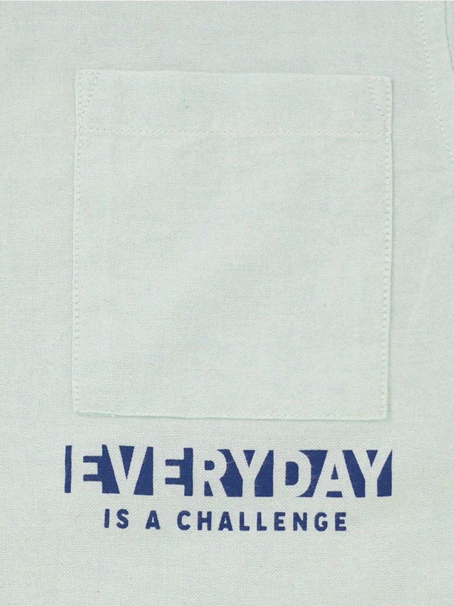 Edheads Kids Green Cotton Printed Shirt