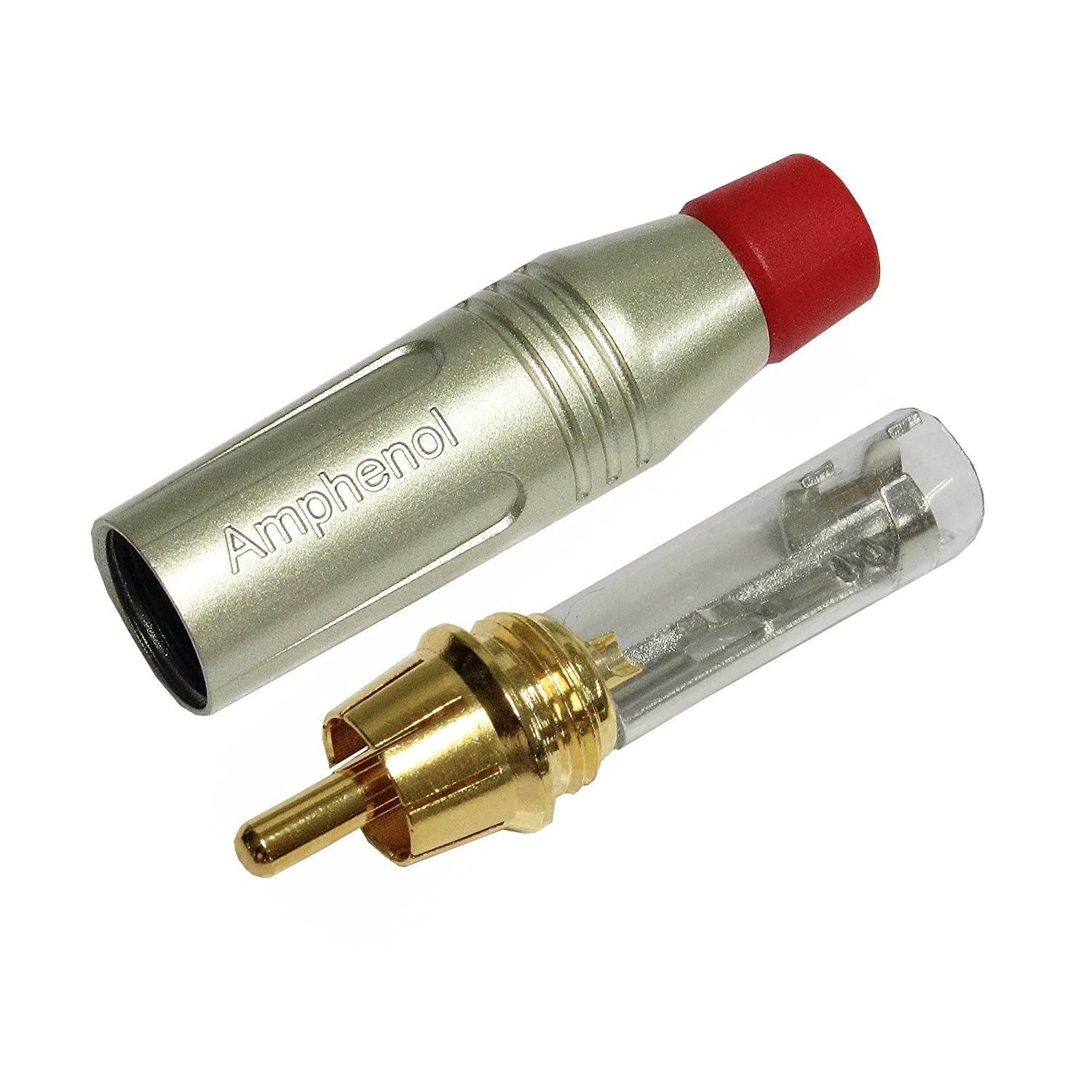 3.5 Foot RCA Cable Pair - Made with Canare L-4E6S, Star Quad, Audio Interconnect Cable and Amphenol ACPR Gold RCA Connectors &ndash; Directional Design - Custom Made by WORLDS BEST CABLES