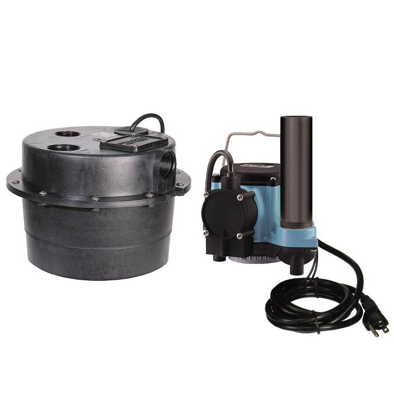 Little Giant Pumps LG-506065 WRSC-6 Compact Drainosaur 0.3 HP Water Removal System