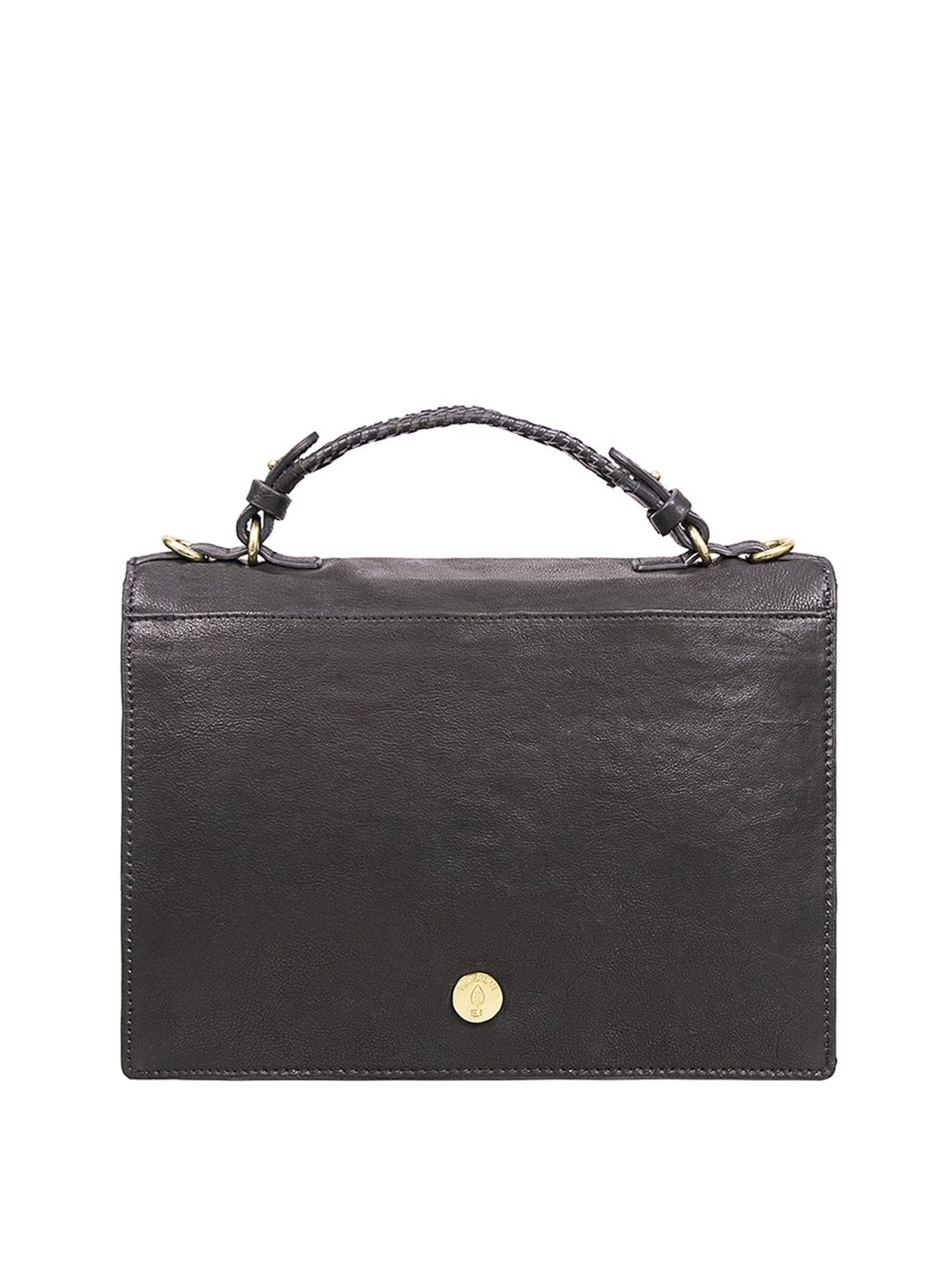 Hidesign EI Preserve 01 Leather Solid Laptop Messenger Bag