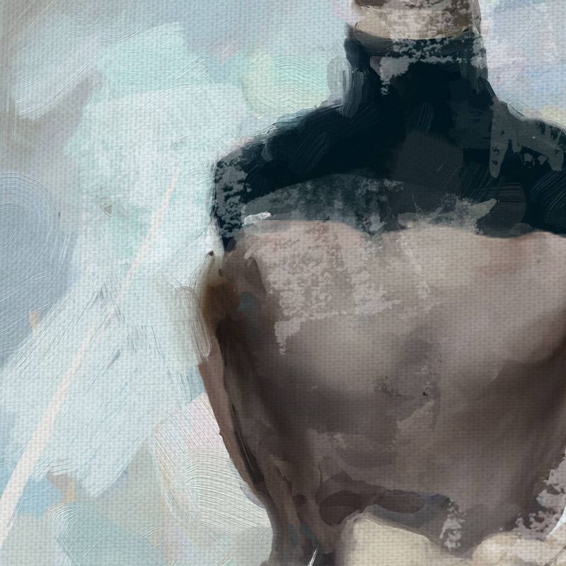 17" x 34" EnVogue II by Studio Arts Art on Canvas - Fine Art Canvas