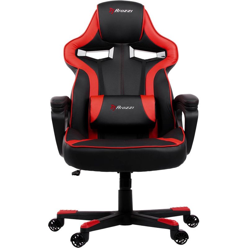 Arozzi Milano Enhanced Gaming Chair, Red (MILANO-RD)
