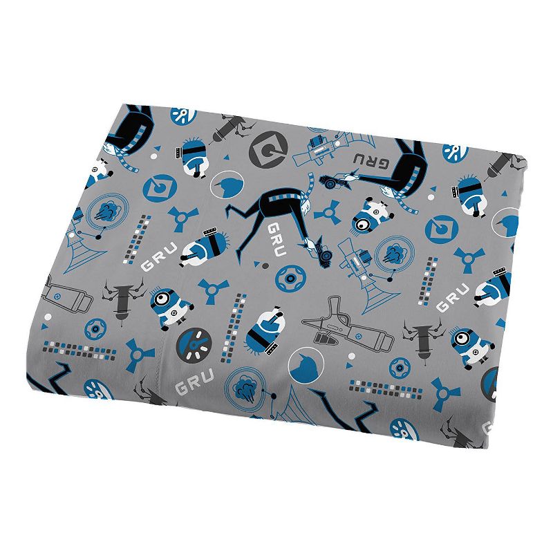 4pc Minions Full Sheet Set Follow Mel Bedding Accessories - Despicable Me..