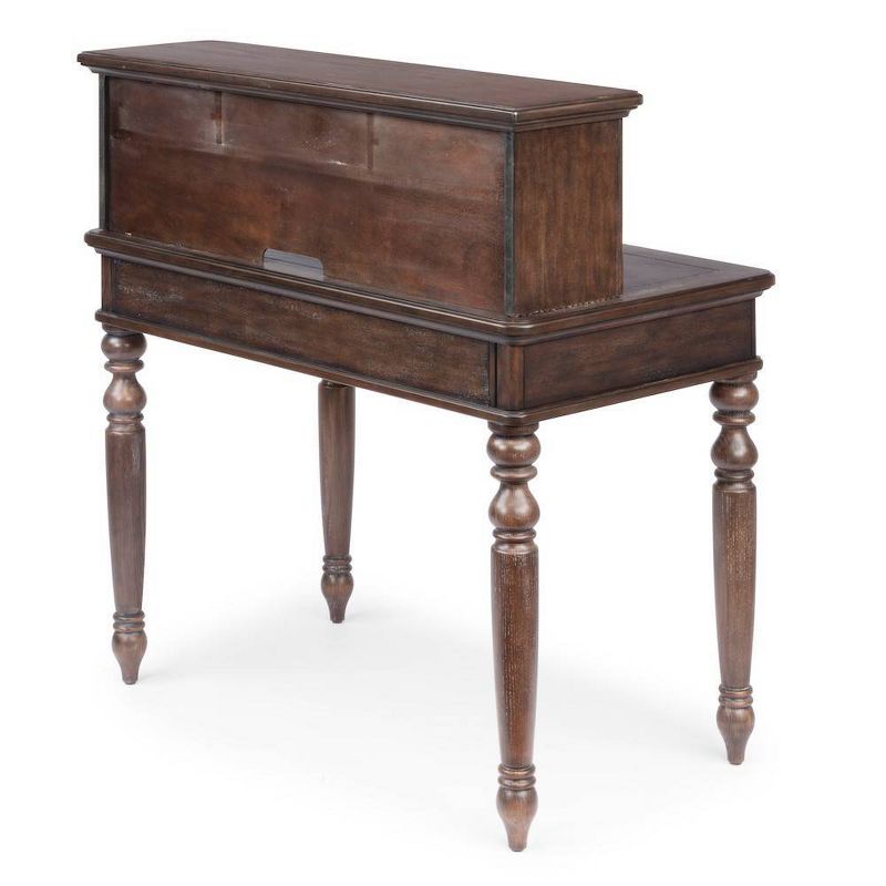 Southport Writing Desk & Hutch Dark Aged Oak - Home Styles