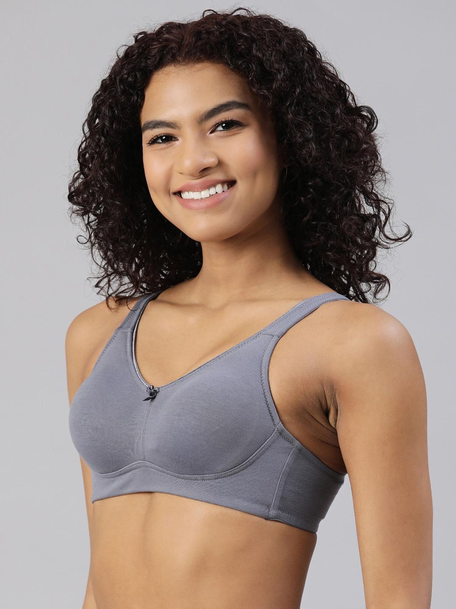 BLOSSOM Grey Full Coverage Shaper Bra