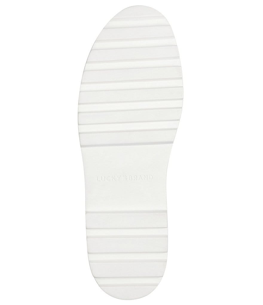 Lucky Brand Eisley High Top Lugged Canvas Lug Sole Sneakers