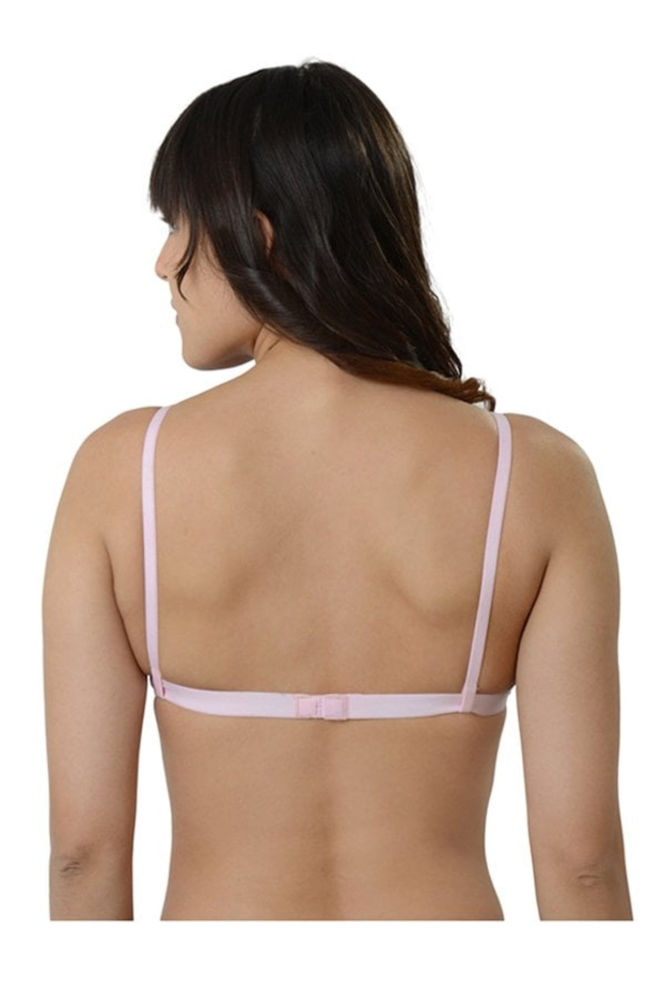 Da Intimo Pink Non-Wired Non-Padded Full Coverage Bra