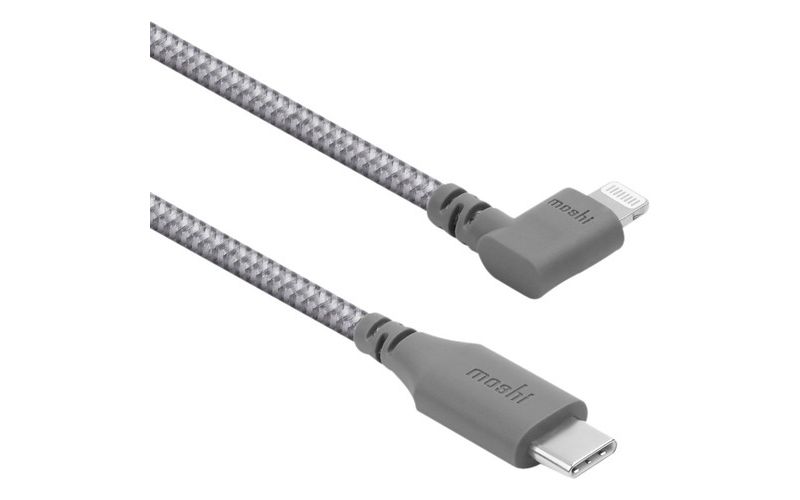 Moshi Integra Lightning/USB-C Data Transfer Cable - 5 ft Lightning/USB-C Data Transfer Cable for Phone, iPhone, iPad, iPod