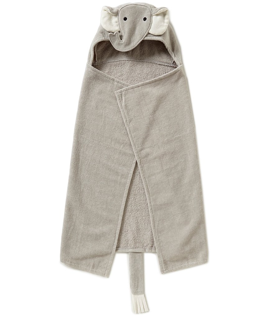 Elegant Baby Elephant Hooded Bath Towel