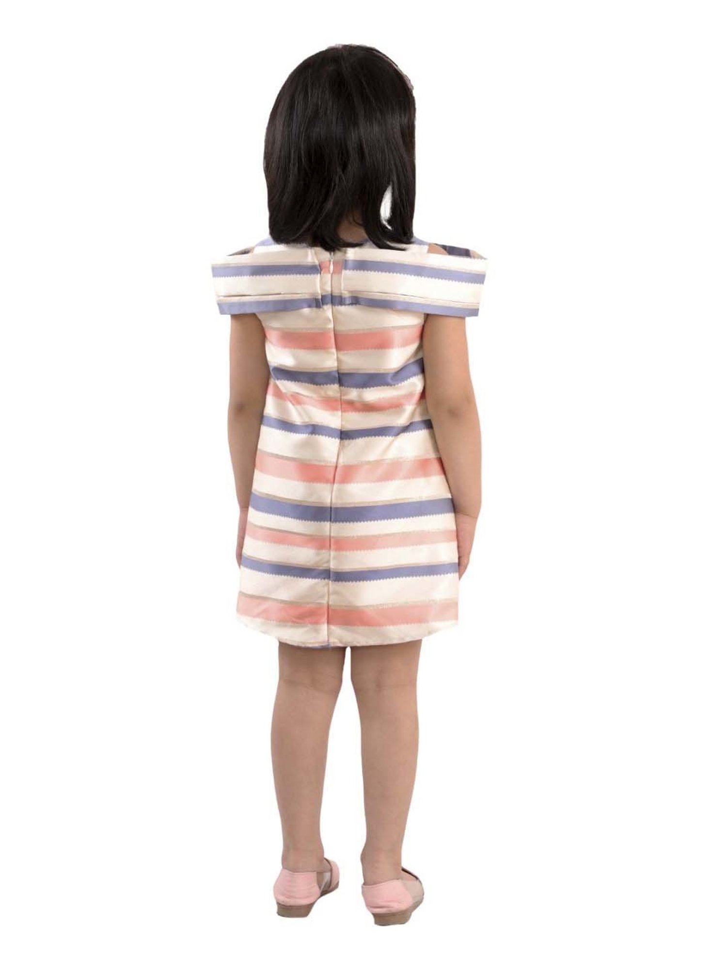 KidsDew Multicolor Striped Dress
