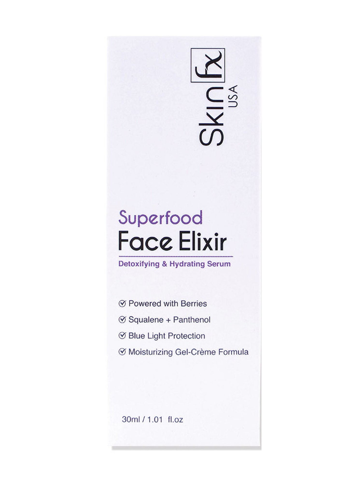 Skin Fx Superfood Berries Infused Face Elixir Serum - 30 ml