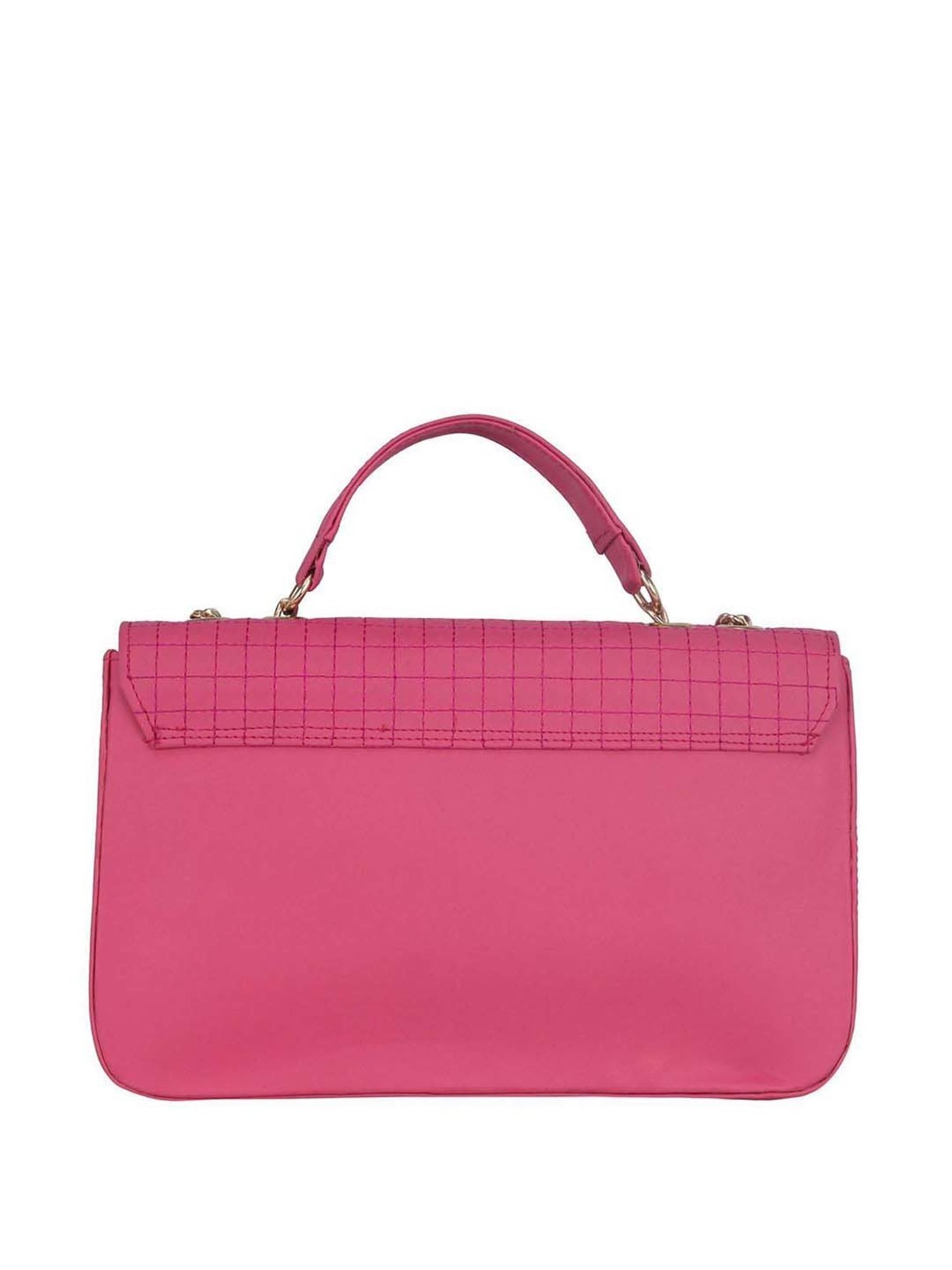 Abeeza Pink Quilted Small Sling Handbag