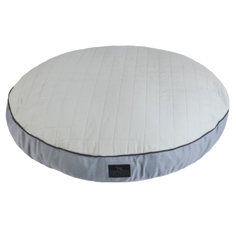 Sporting Dog Solutions Round Gusset Dog Bed - L - Gray