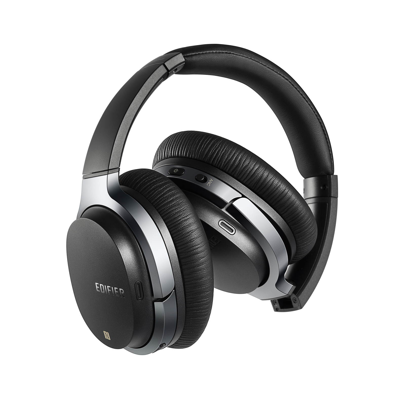 Edifier W860NB Active Noise Cancelling Over-Ear Bluetooth aptX Headphones with Smart Touch