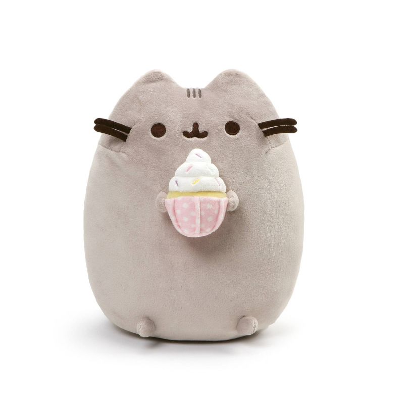 GUND Sprinkled Cupcake 9.5" Pusheen Toy Plush
