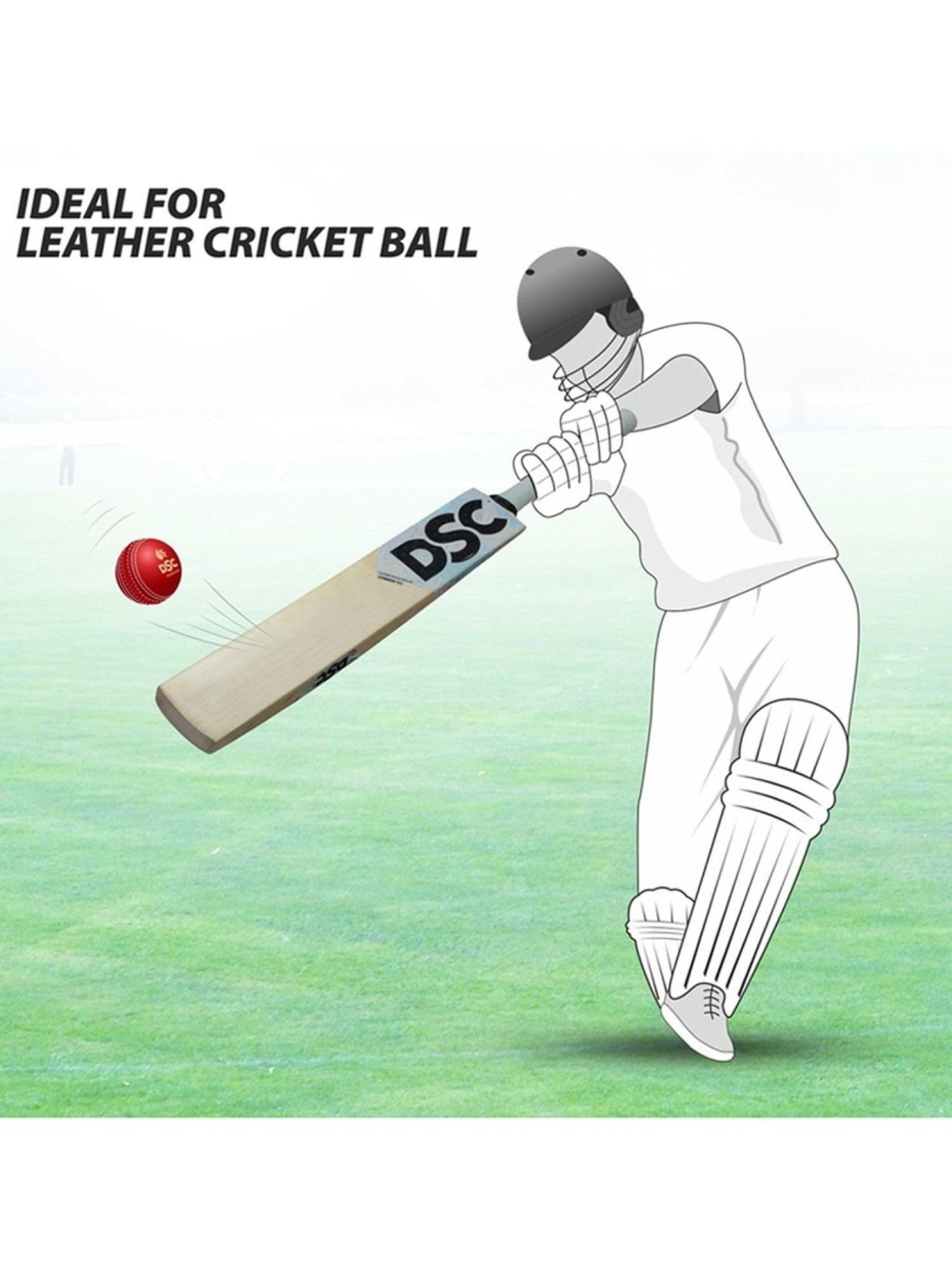 DSC Condor Motion Grade 3 English Willow Cricket Bat Size - Short Handle