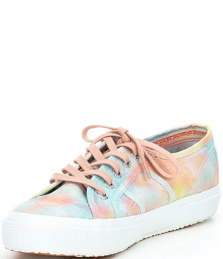 Superga Women's 2750 COTU Fantasy Tie-Dye Lace-Up Sneakers